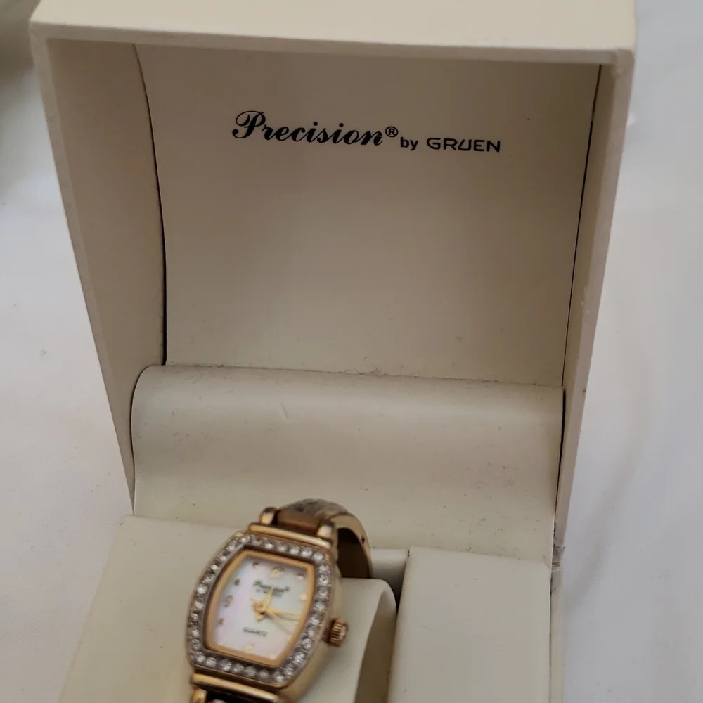 Precision by Gruen Quartz Watch